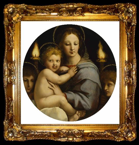framed  Raphael Madonna of the Candelabra, ta009-2