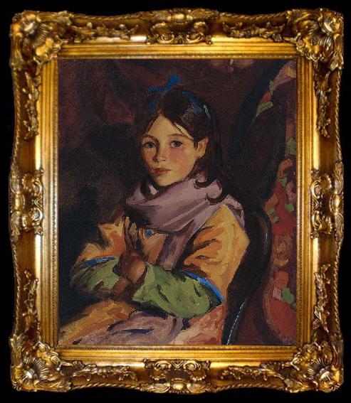 framed  Robert Henri Mary Agnes, ta009-2