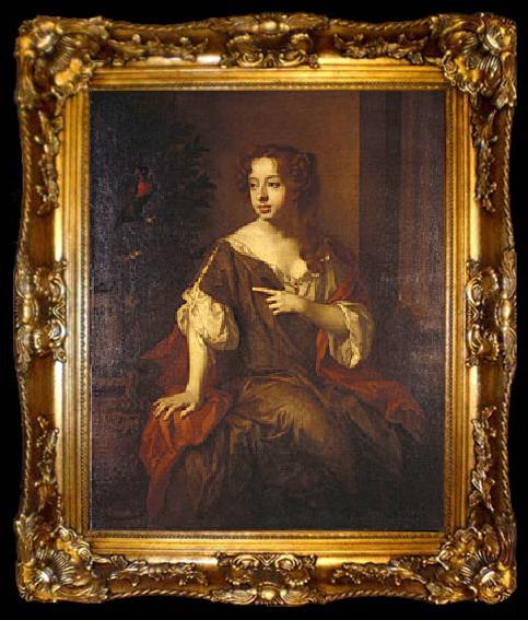 framed  Sir Peter Lely Lady Elizabeth Percy, Countess of Ogle, ta009-2