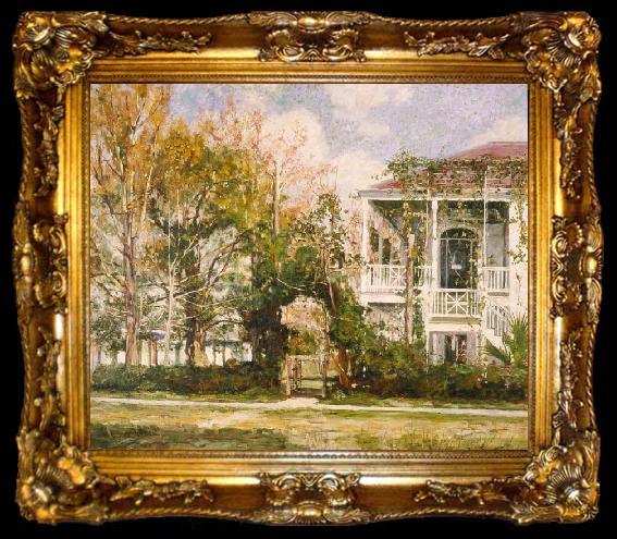 framed  William Woodward Woodward House, Lowerline and Benjamin Streets 1899, ta009-2