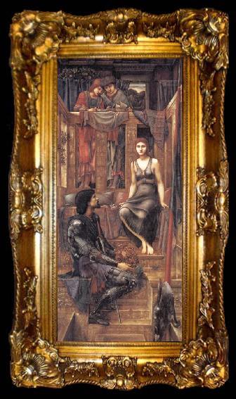 framed  Burne-Jones, Sir Edward Coley King Cophetua and the Beggar Maid, ta009-2