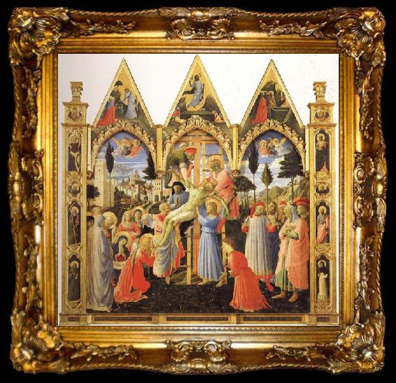 framed  Fra Angelico The Deposition, ta009-2