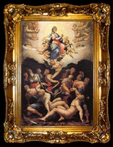 framed  Giorgio Vasari The Immaculate Conception, ta009-2