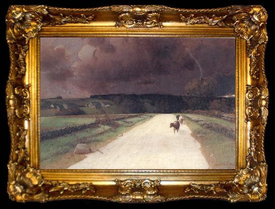 framed  Homer Watson Before the Storm, ta009-2