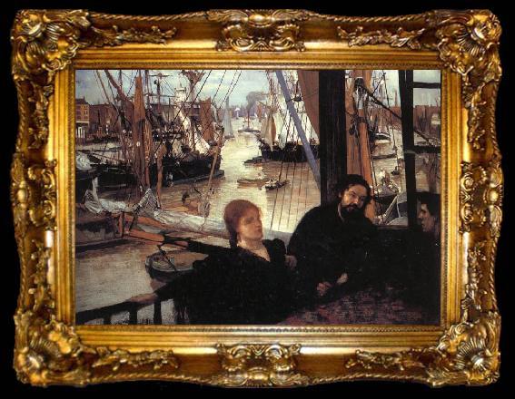 framed  James Abbott McNeil Whistler Wapping, ta009-2
