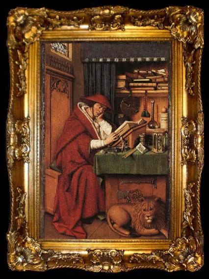 framed  Jan Van Eyck Hl.Hieronymus, ta009-2