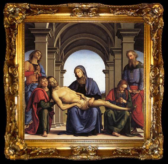framed  PERUGINO, Pietro Pieta, ta009-2