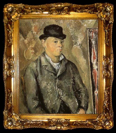 framed  Paul Cezanne Portrait de Paul Cezanne junior, ta009-2