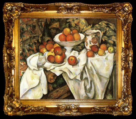 framed  Paul Cezanne Nature morte de pommes dt d
