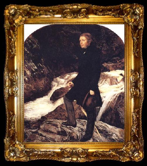 framed  Sir John Everett Millais Hohn Ruskin, ta009-2