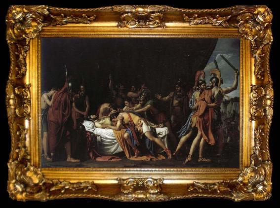 framed  jose Madrazo Y Agudo The Death of Viriato, ta009-2