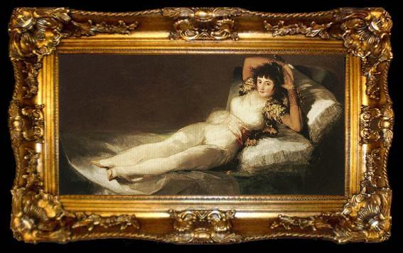 framed  Francisco Goya The Clothed Maja, ta009-2
