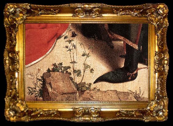 framed  GOES, Hugo van der Monforte Altarpiece (detail), ta009-2