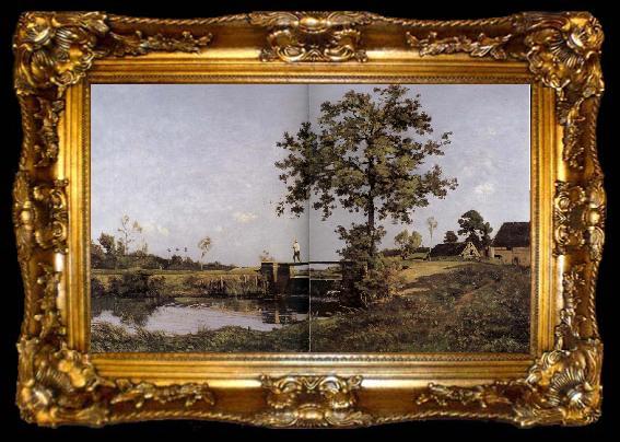 framed  Harpignies Henri Joseph L