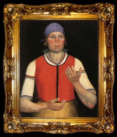 framed  Kasimir Malevich The Working Woman, ta009-2