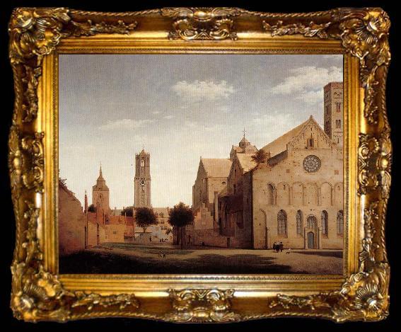 framed  Pieter Jansz Saenredam St Mary