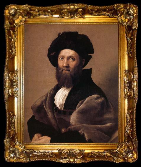 framed  Raffaello Bathazar Castiglione,ecrivain et deplomate, ta009-2