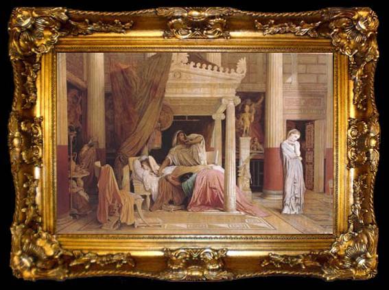 framed  Jean Auguste Dominique Ingres Antiochus and Stratonice (mk04), ta009-2
