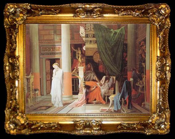 framed  Jean Auguste Dominique Ingres Antiochus and Stratonice (mk04), ta009-2