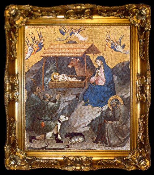 framed  Nardo, Mariotto diNM The Nativity, ta009-2