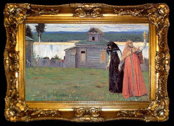 framed  Nesterov, Mikhail In Small and Secluded Convents, ta009-2