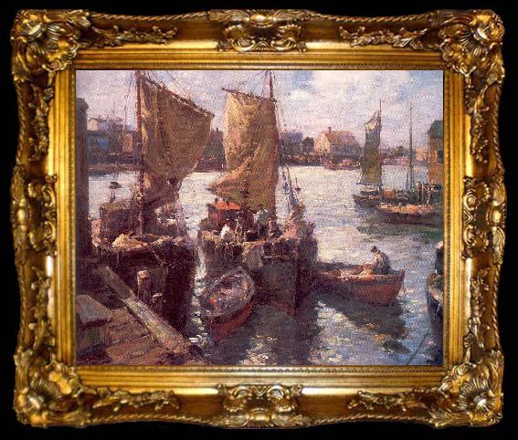 framed  Pavlosky, Vladimir The Gloucester Fisherman, ta009-2