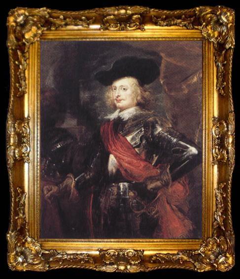 framed  Peter Paul Rubens Cardinal-Infante Ferdinand (mk01), ta009-2