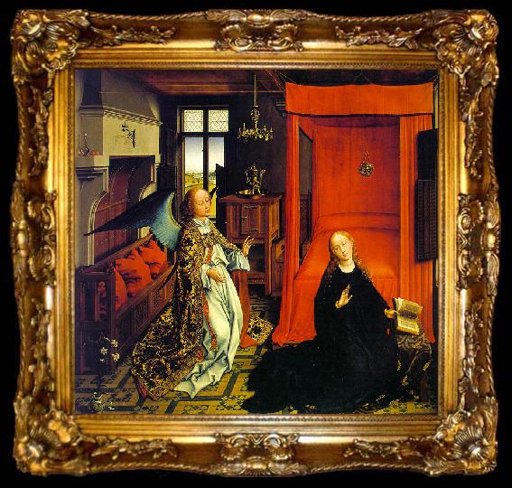 framed  WEYDEN, Rogier van der The Annunciation, ta009-2