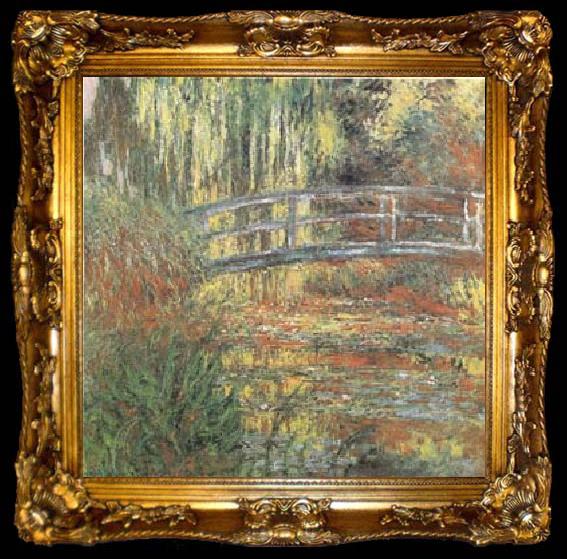 framed  Claude Monet The Waterlily Pond (mk09), ta009-2