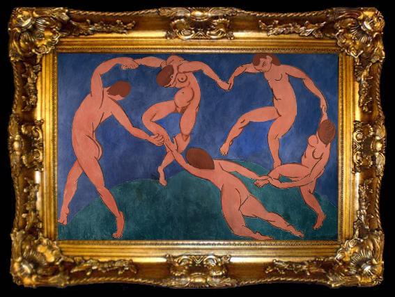 framed  Henri Matisse Prints Dance (La Danse) (mk09), ta009-2