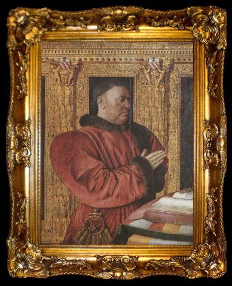 framed  Jean Fouquet Portrait of Guillaume (mk08), ta009-2