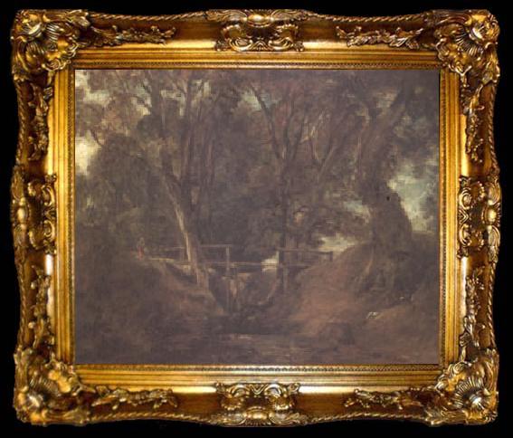 framed  John Constable Helmingham Dell (mk05), ta009-2