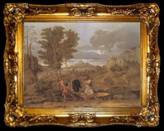 framed  Poussin Apollo and Daphne (mk05), ta009-2