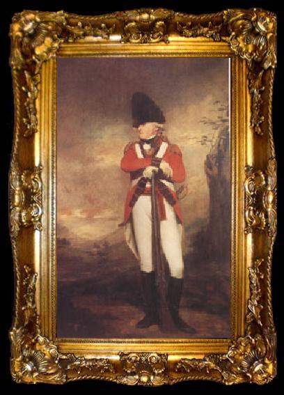 framed  Sir Henry Raeburn Captain Hay of Spott (mk05), ta009-2
