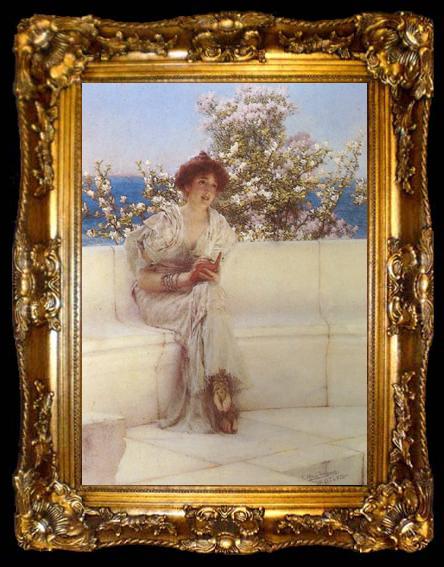 framed  Alma-Tadema, Sir Lawrence The Year 