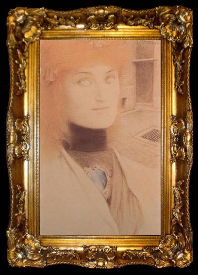 framed  Alma-Tadema, Sir Lawrence Fernand Khnopff (mk23), ta009-2