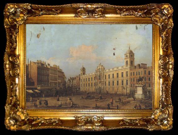 framed  Canaletto Northumberland House a Londra (mk21), ta009-2