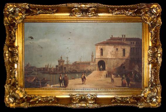 framed  Canaletto Fonteghetto della farina (mk21), ta009-2