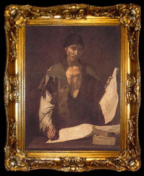 framed  Diego Velazquez Aesop (df01), ta009-2