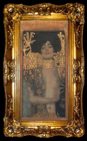 framed  Gustav Klimt Judith I (mk20), ta009-2