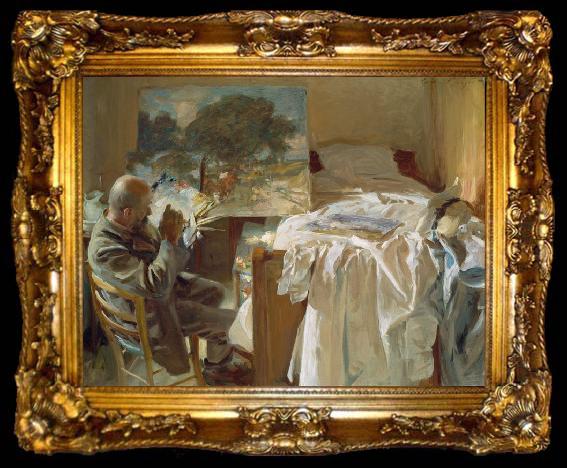 framed  John Singer Sargent Artist in His Studio (mk18), ta009-2