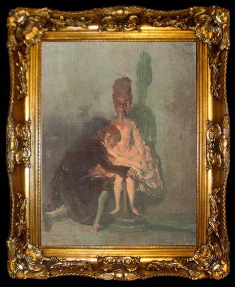 framed  Leon Bakst Copelius and Coppelia (mk19), ta009-2