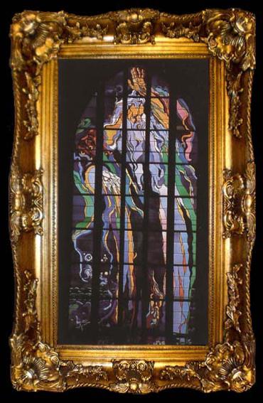 framed  Stanislaw Ignacy Witkiewicz God the Father (mk19), ta009-2