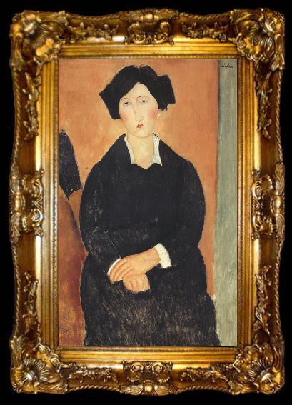 framed  Amedeo Modigliani The Italian Woman (mk39), ta009-2
