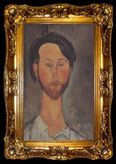 framed  Amedeo Modigliani Leopold Zborowski (mk38), ta009-2