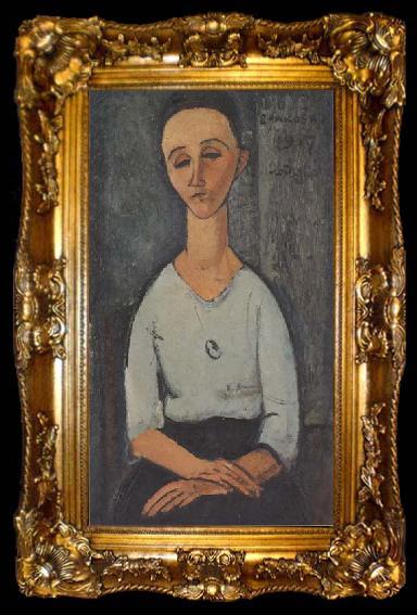 framed  Amedeo Modigliani Chakoska (mk38), ta009-2