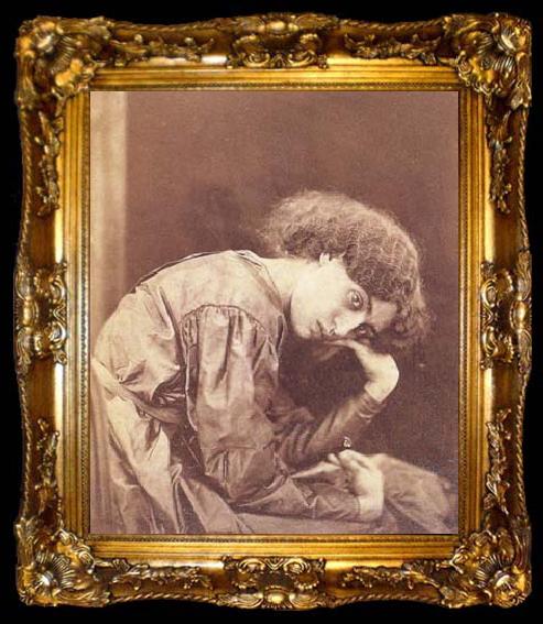 framed  Dante Gabriel Rossetti John Parsons Jane Morris (mk28), ta009-2