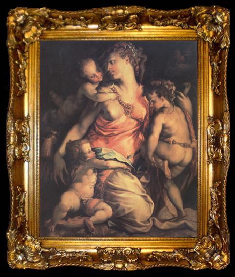 framed  Francesco Salviati Charity (nn03), ta009-2