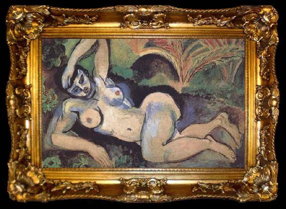 framed  Henri Matisse Blue Nude(Souvenir of Biskra) (mk35), ta009-2