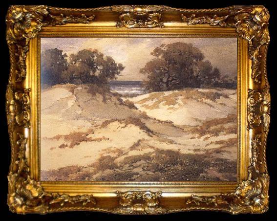 framed  Percy Gray Antumn Dunes (mk42), ta009-2